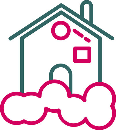 Smog Vector Icon Designのイラスト素材