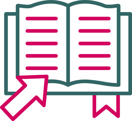 Ebook Vector Icon Designのイラスト素材