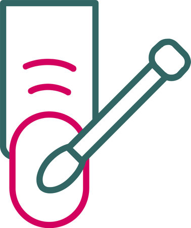 Nail Polish Vector Icon Designのイラスト素材