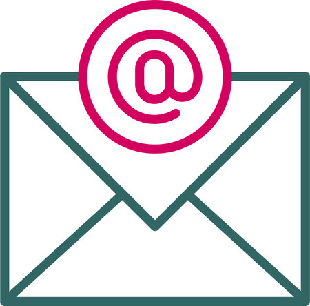Mail Vector Icon Designのイラスト素材