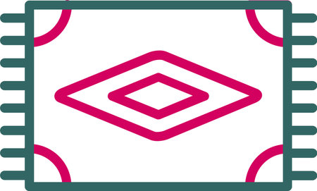 Rug Vector Icon Designのイラスト素材