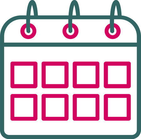 Calendar Vector Icon Designのイラスト素材