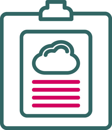 Clipboard Vector Icon Designのイラスト素材