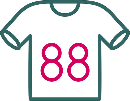 Sports Shirt Vector Icon Designのイラスト素材