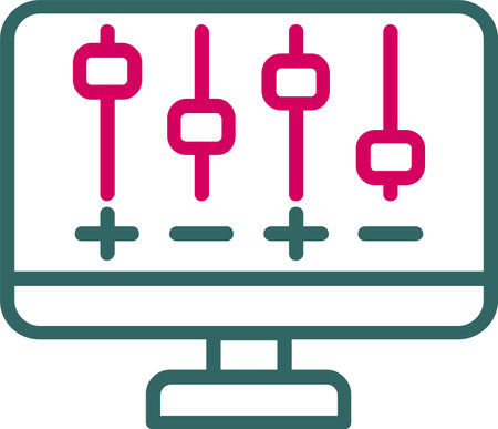 Volume Vector Icon Designのイラスト素材