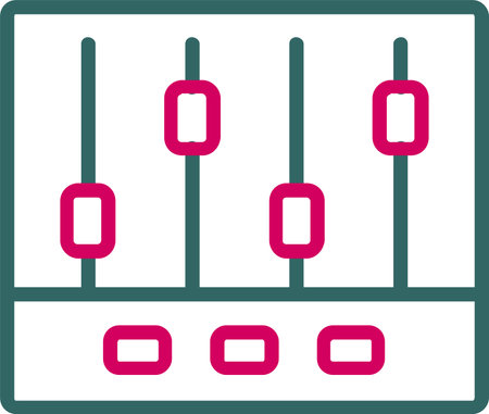 Control Panel Vector Icon Design