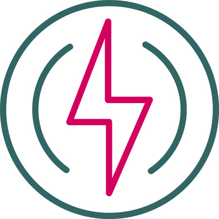 Flash Light Vector Icon Design