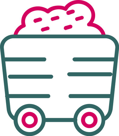 Coal Vector Icon Designのイラスト素材