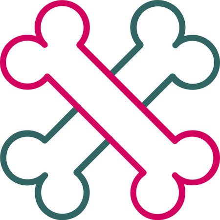 Bone Vector Icon Designのイラスト素材
