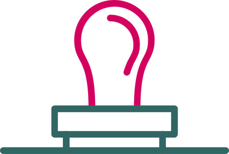 Stamp Vector Icon Designのイラスト素材