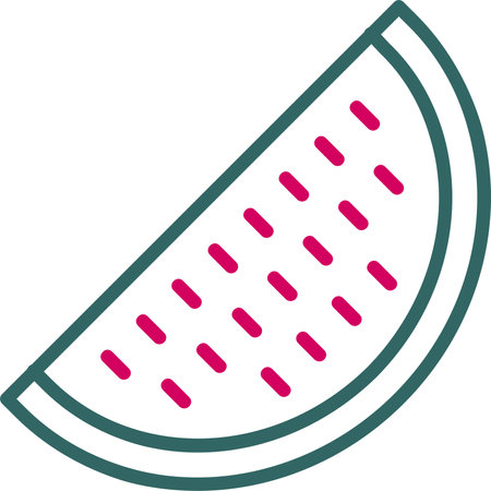 Water Melon Vector Icon Designのイラスト素材