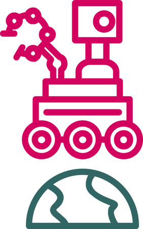 Room Rover Vector Icon Designのイラスト素材