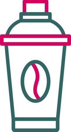Shaker Vector Icon Designのイラスト素材