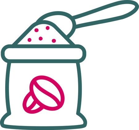 Coffee Bag Vector Icon Designのイラスト素材