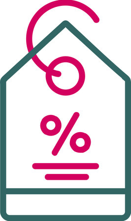 Discount Vector Icon Designのイラスト素材
