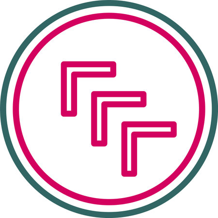 Diagonal Arrows Vector Icon Design