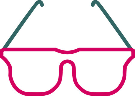 Sunglasses Vector Icon Designのイラスト素材