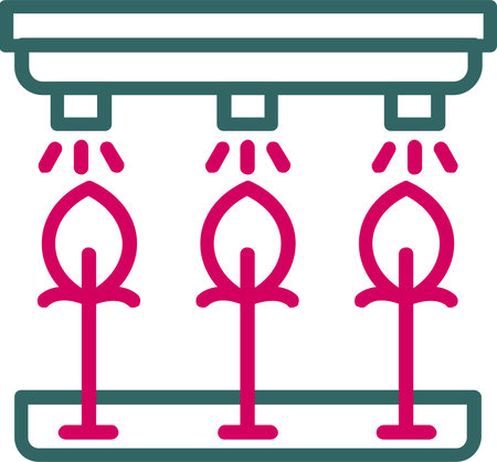 Irrigation Vector Icon Designのイラスト素材