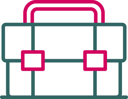 Briefcase Vector Icon Designのイラスト素材
