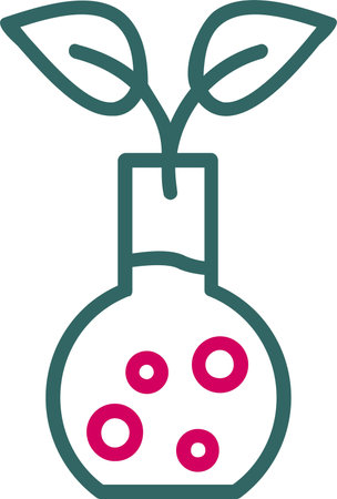 Flask Vector Icon Designのイラスト素材