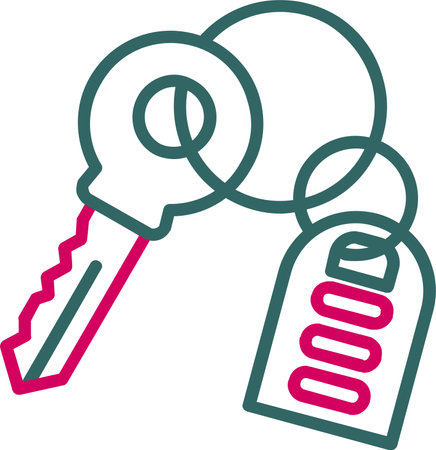 Key Vector Icon Designのイラスト素材