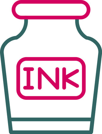 Ink Vector Icon Designのイラスト素材