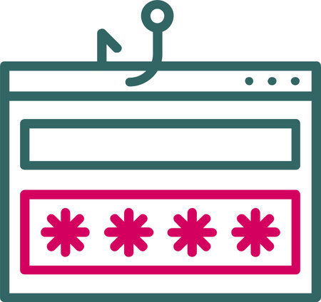 Spoofing Vector Icon Designのイラスト素材