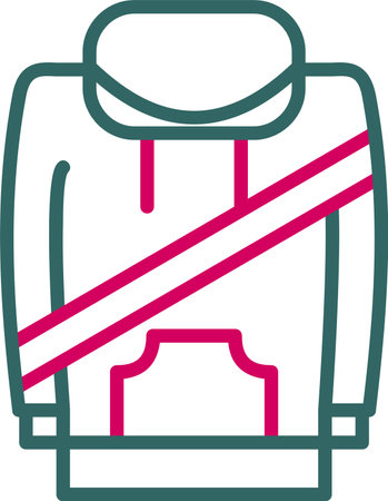 Hoodie Vector Icon Designのイラスト素材