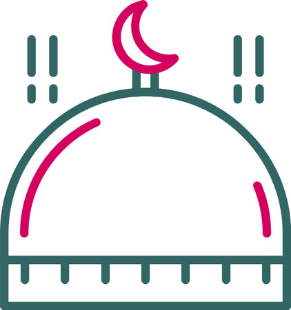 Dome Vector Icon Designのイラスト素材