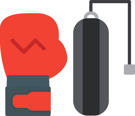 Boxing Vector Icon Designのイラスト素材