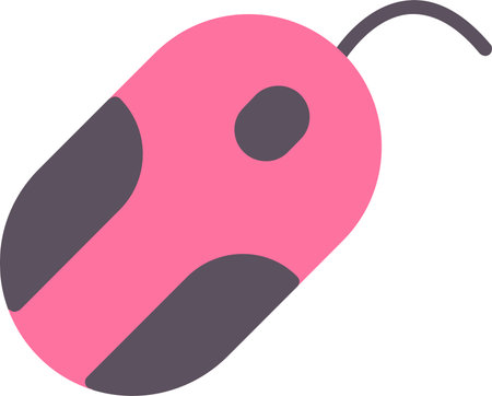 Computer Mouse Vector Icon Designのイラスト素材