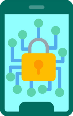 Encryption Vector Icon Designのイラスト素材