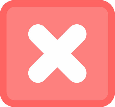 Multiplication Vector Icon Designのイラスト素材