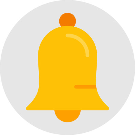 Bell Vector Icon Designのイラスト素材