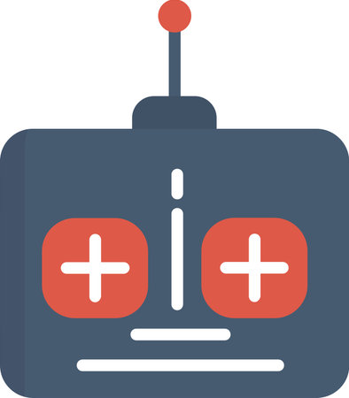 Remote Control Vector Icon Design