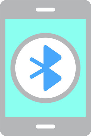 Bluetooth Vector Icon Designのイラスト素材
