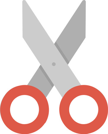 Scissor Vector Icon Designのイラスト素材