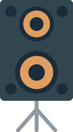 Speaker Vector Icon Designのイラスト素材