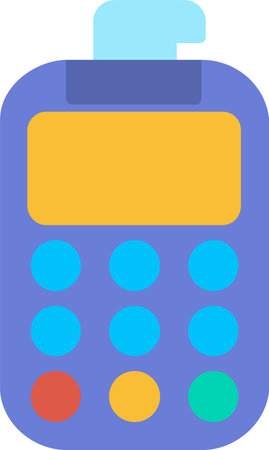 Payment Terminal Vector Icon Designのイラスト素材