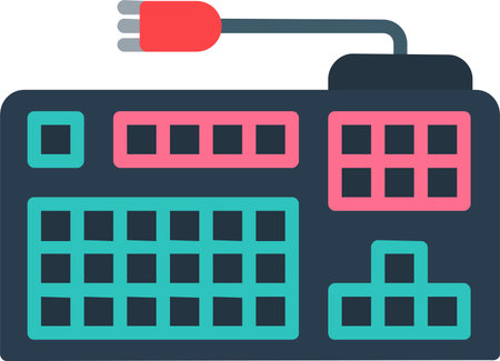 Keyboard Vector Icon Designのイラスト素材