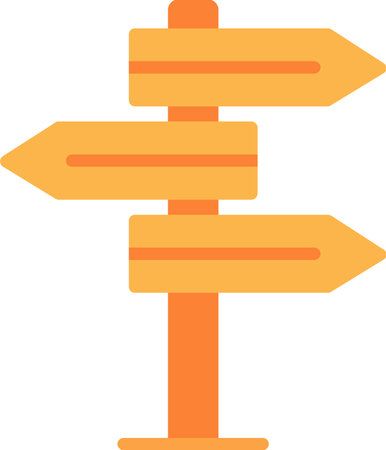 Ambiguity Vector Icon Designのイラスト素材