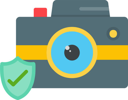 Camera Vector Icon Designのイラスト素材