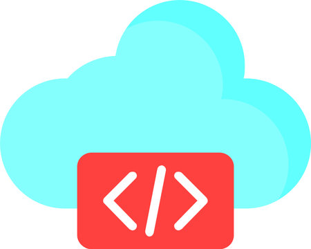 Cloud Computing Vector Icon Designのイラスト素材