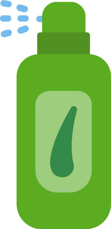 Hair Spray Vector Icon Designのイラスト素材