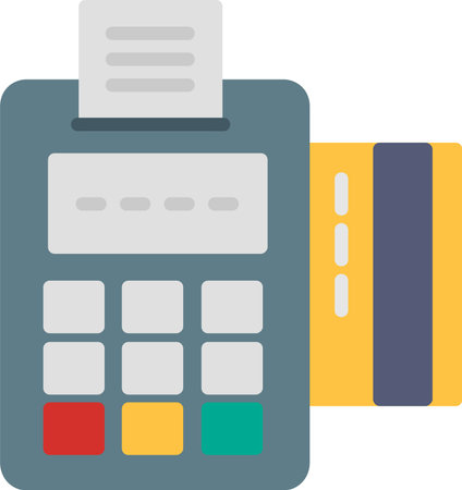 Swipe Card Vector Icon Designのイラスト素材