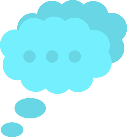 Thought Vector Icon Designのイラスト素材
