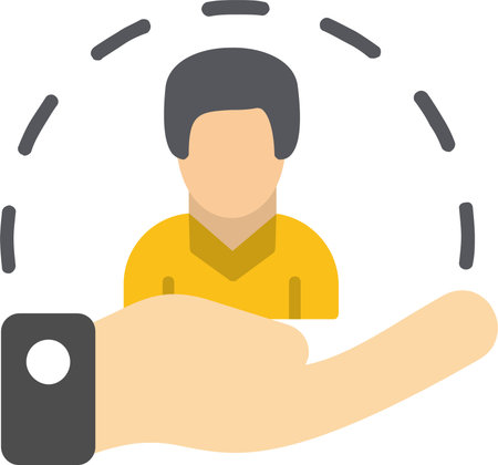 Responsibilaty Vector Icon Designのイラスト素材