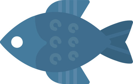 Fish Vector Icon Designのイラスト素材