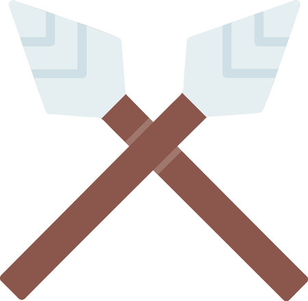 Lance Vector Icon Designのイラスト素材