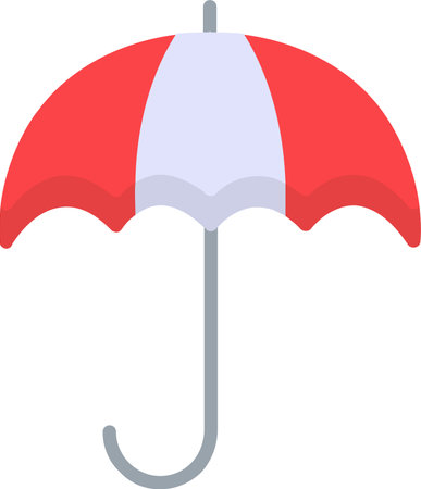 Umbrella Vector Icon Designのイラスト素材